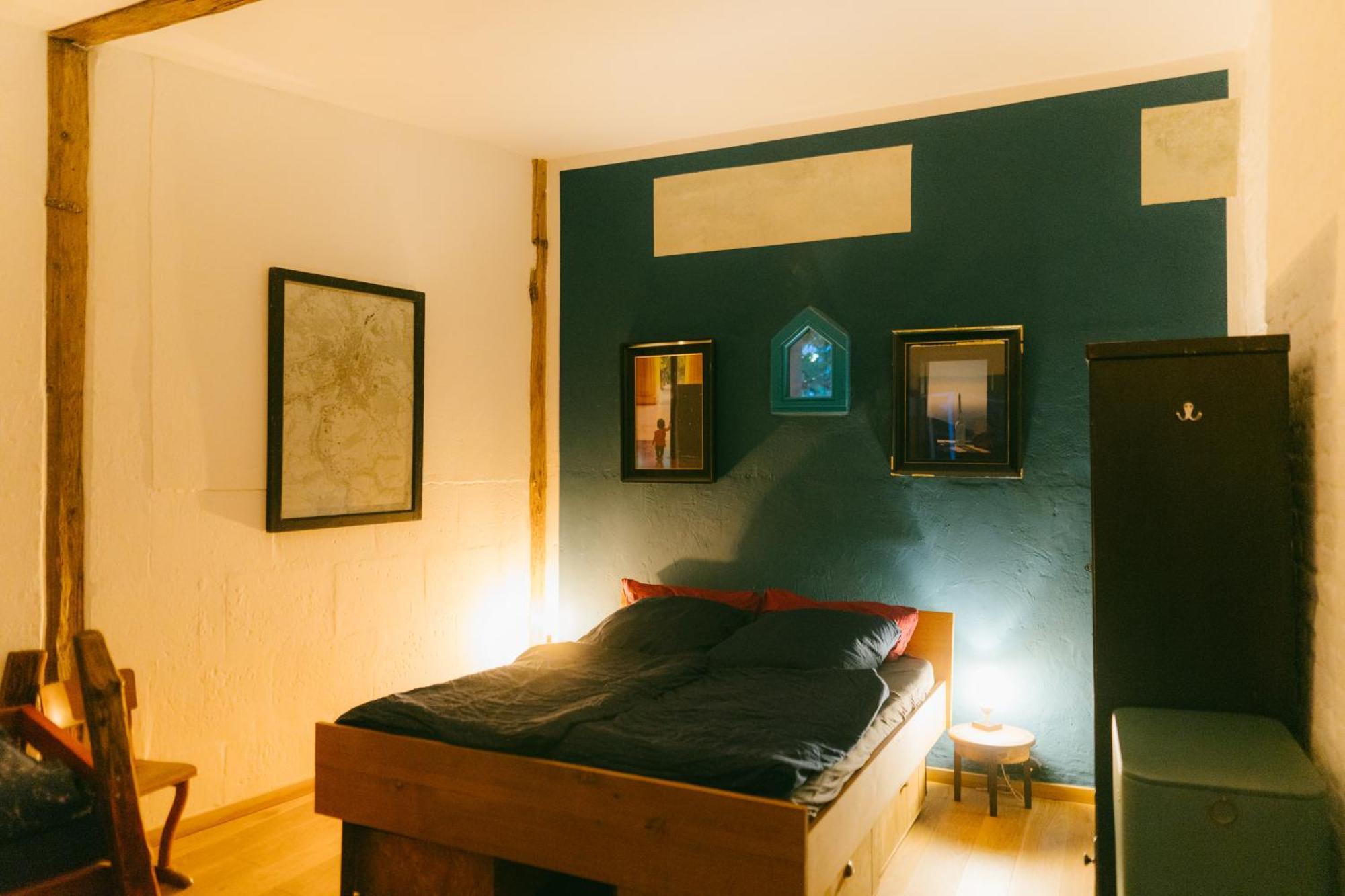 The Upholstery Tinyhouse Deluxe Eco Chalet Kreativ Citynah Chemnitz Luaran gambar